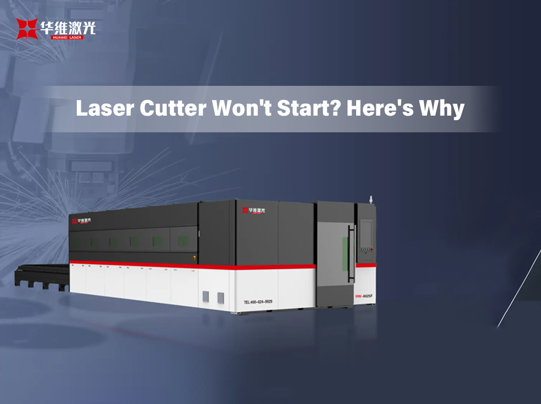 O cortador de laser não começa? Aqui está o porquê