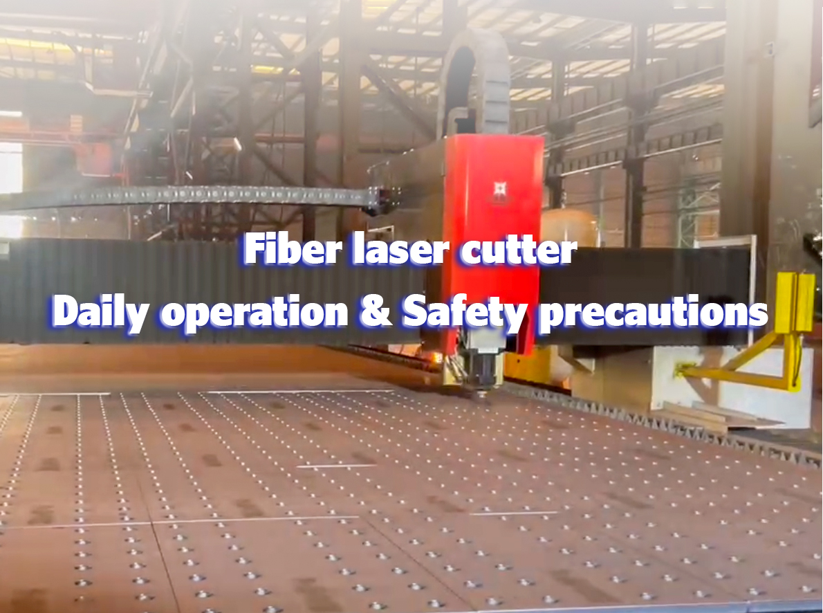Máquina de corte a laser de fibra Operação diária e precauções de segurança
